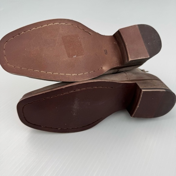 Seychelles Challenge 2 Sand Suede Leather Ankle Boots Women's Tan size 6.5 - Picture 8 of 13